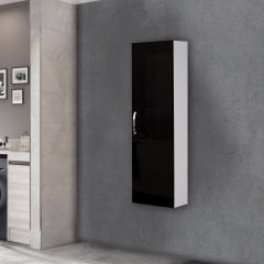 Asmira Boy Dolap 35 cm HG Siyah