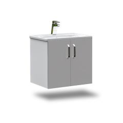 Asmira Lavabolu Alt Dolap - 65 cm - Hg Açık Gri