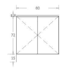 ÇOK AMAÇLI MUTFAK ALT DOLABI 80 CM