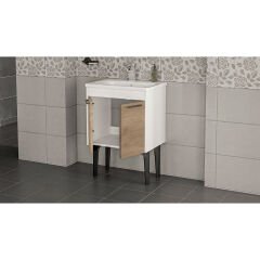 Alt Dolap Toronto - 60 cm - Beyaz Meşe